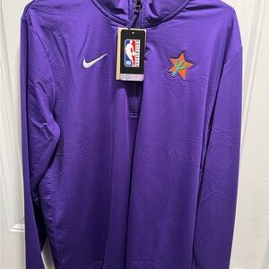 Purple Nike NBA Hoodie- Phoenix Suns